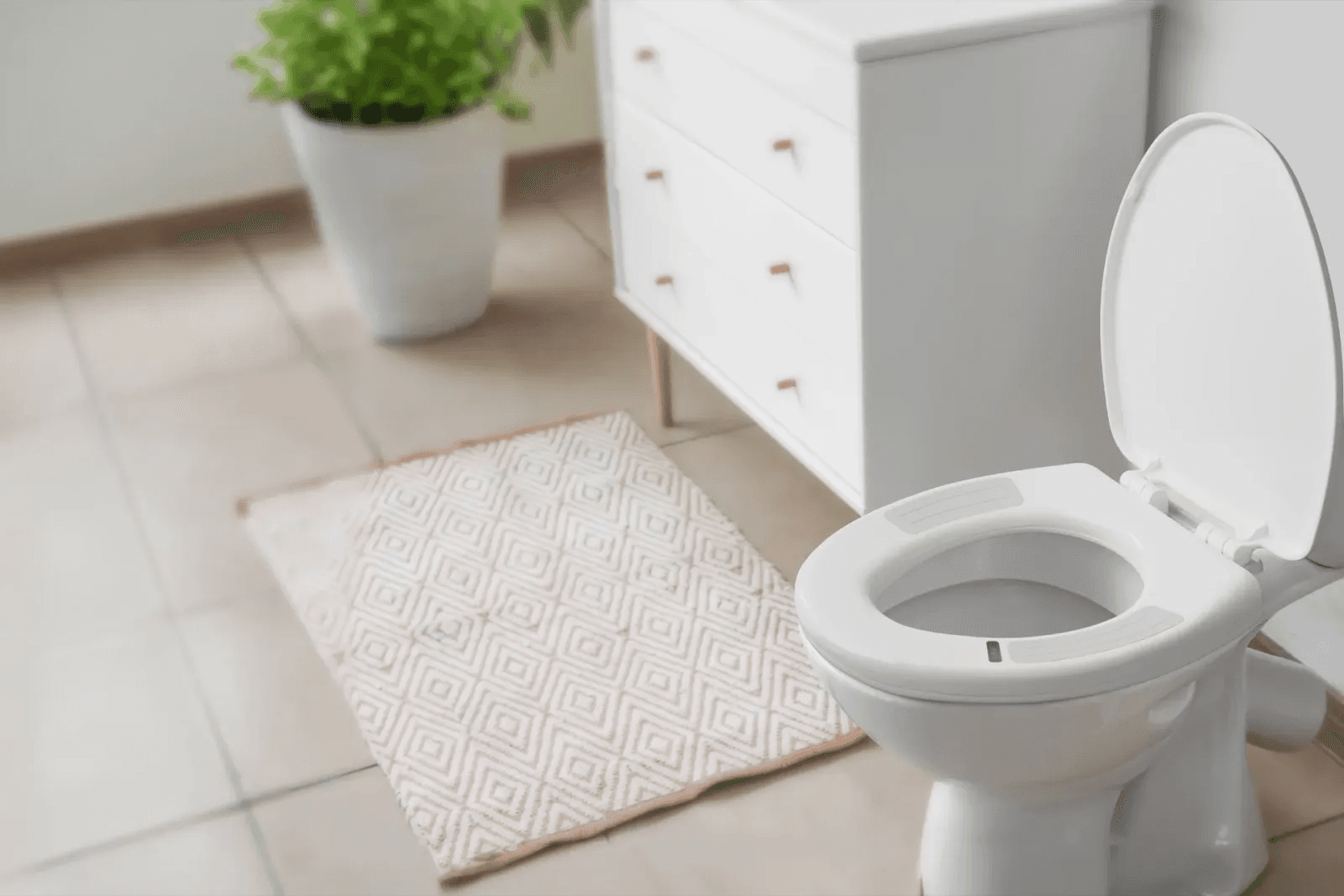 The Casana Pro installed on an elongated toilet at home